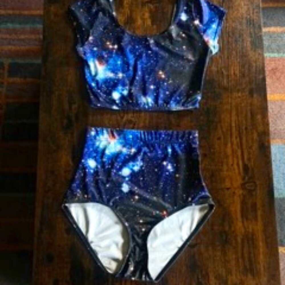 Black Milk Blue Galaxy Nana Suit (2 pieces)